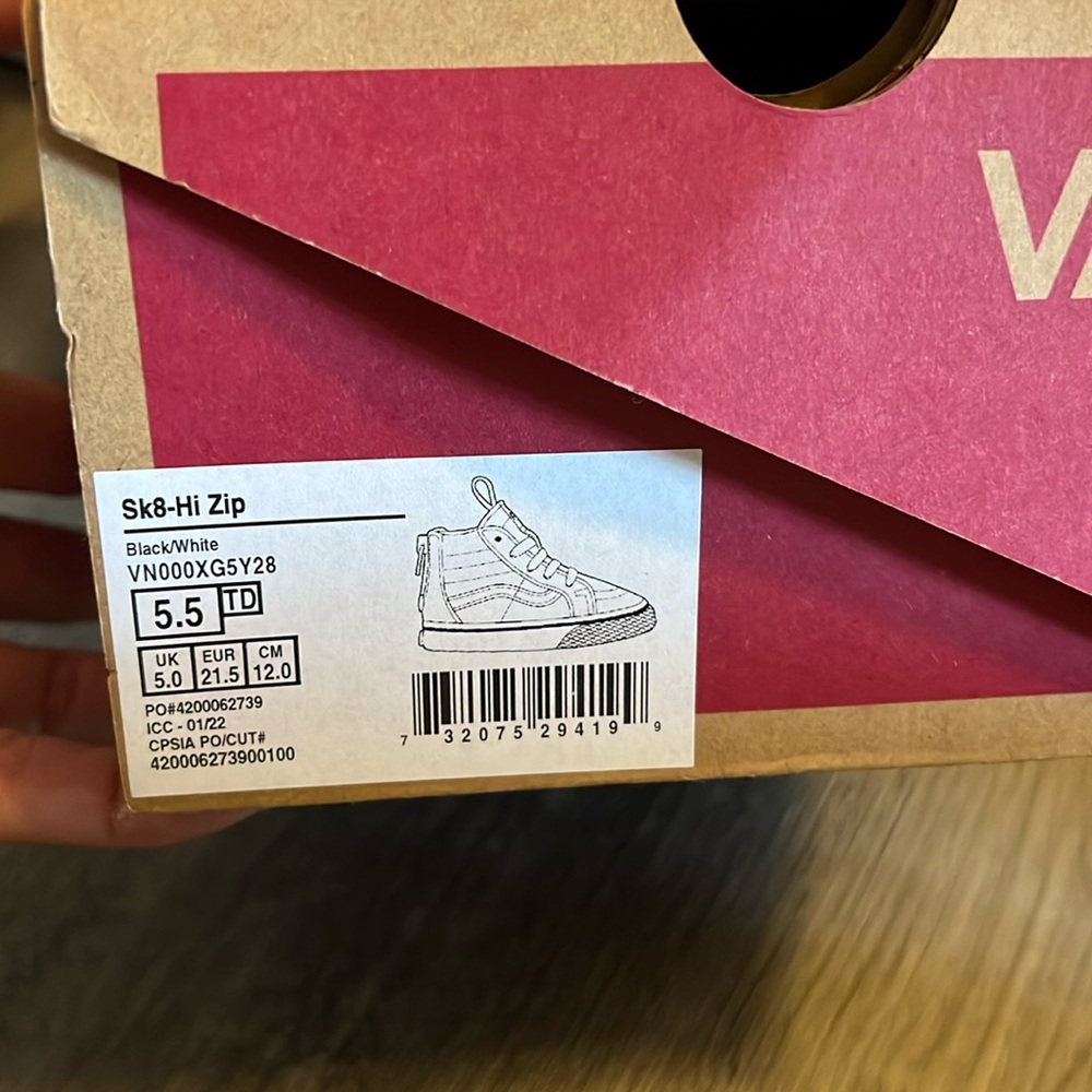 SK8-Hi zip vans